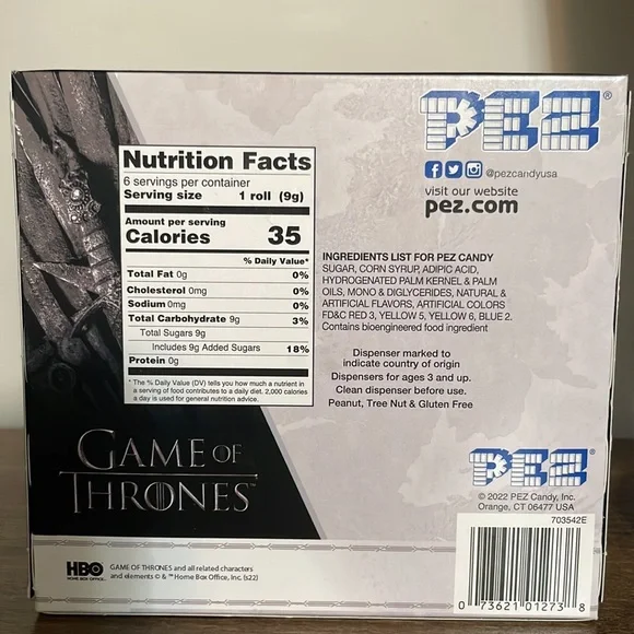 Game of Thrones PEZ Dispenser, Jon Snow and Dragon. NIB - Picture 2 of 5